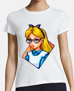 Alice pixel retro nerd glasses