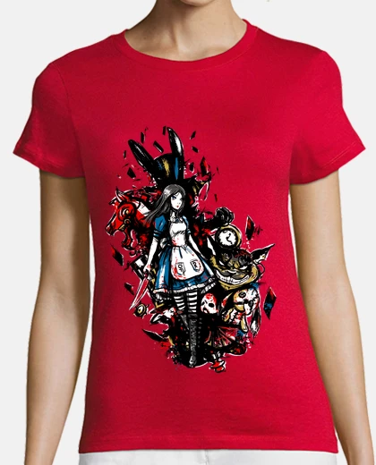 Camiseta Alicia en locura