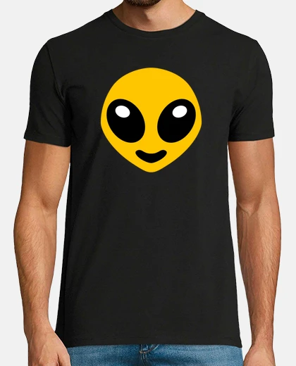 Camiseta Alien - Amarillo Limon