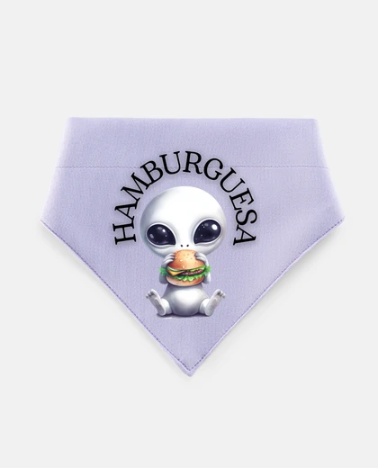 Mascotas alien - hamburger