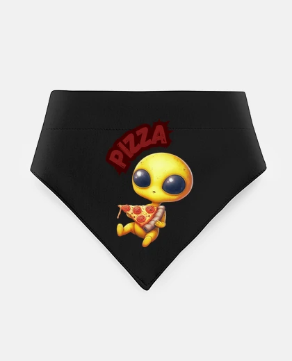 Mascotas alien - pizza