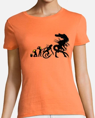 Alien evolution t shirt best sale