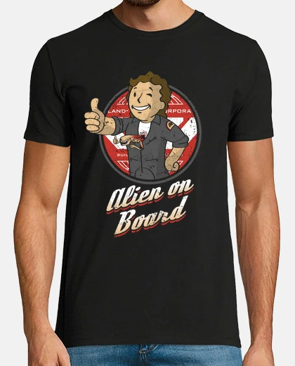 Camiseta Alien on Board