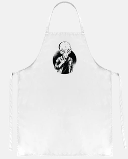 alien , casual , in sportswear , alien apron