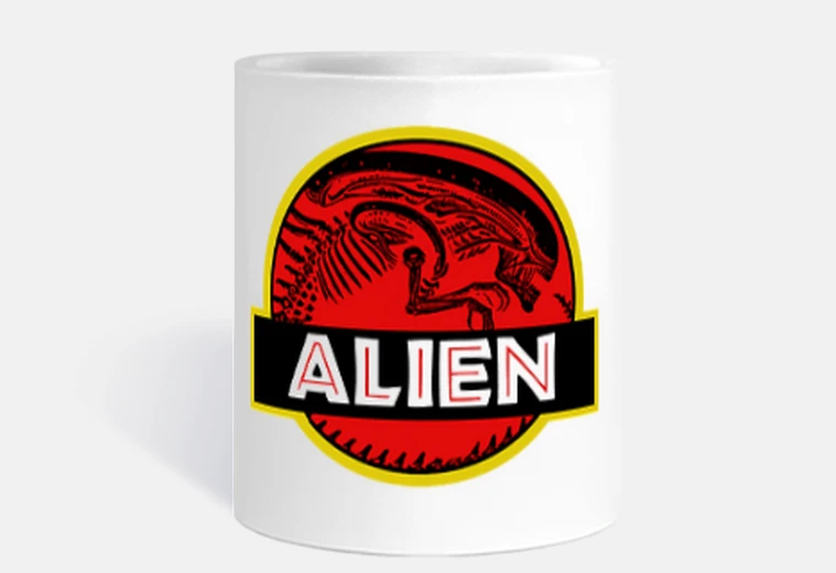 Tazza alieno giurassico