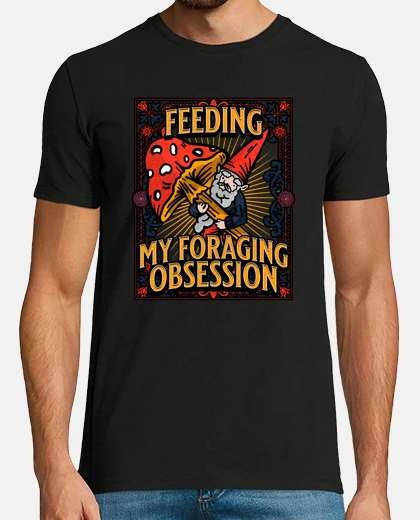 T-shirt alimentando la mia ossessione per il fo