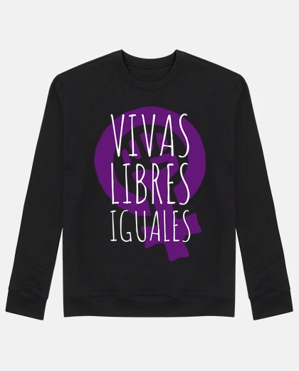 Hoodie alive free and equal sweatshirt