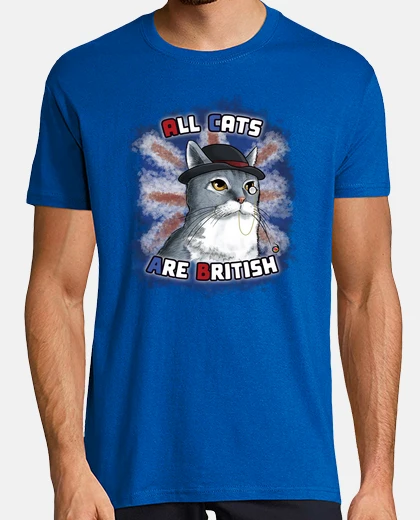 T-shirt all cats are british (t)