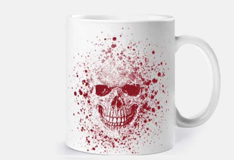Mug all doit un foutu crâne