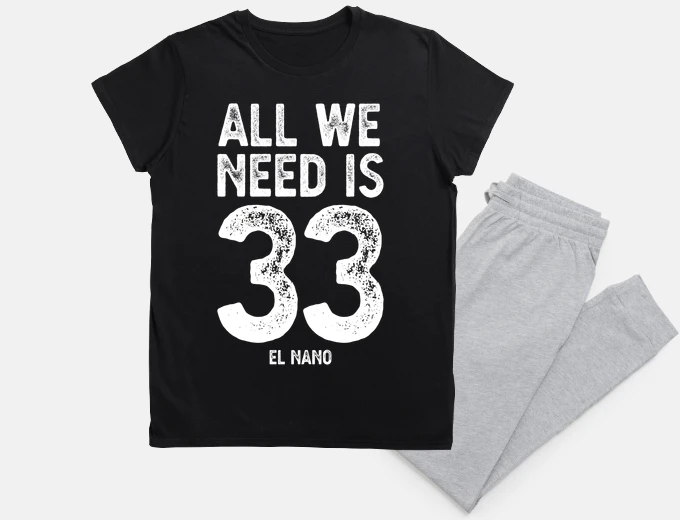 Pyjama all dont nous avons besoin c&#39;est de 33 f1