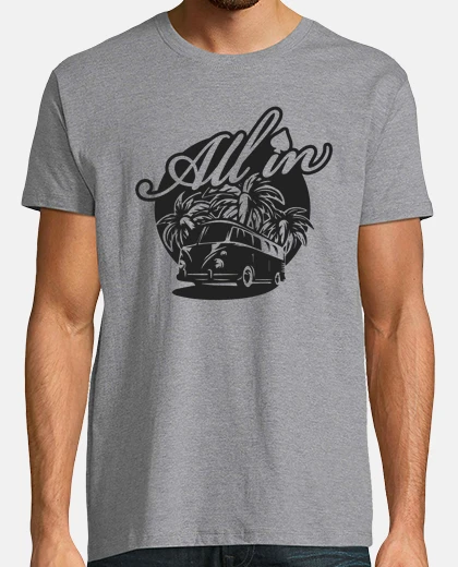 Tee-shirt all en californie