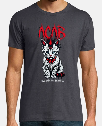 Tee-shirt all les chats sont beautiful