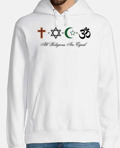 Sudadera All Religions Are Equal
