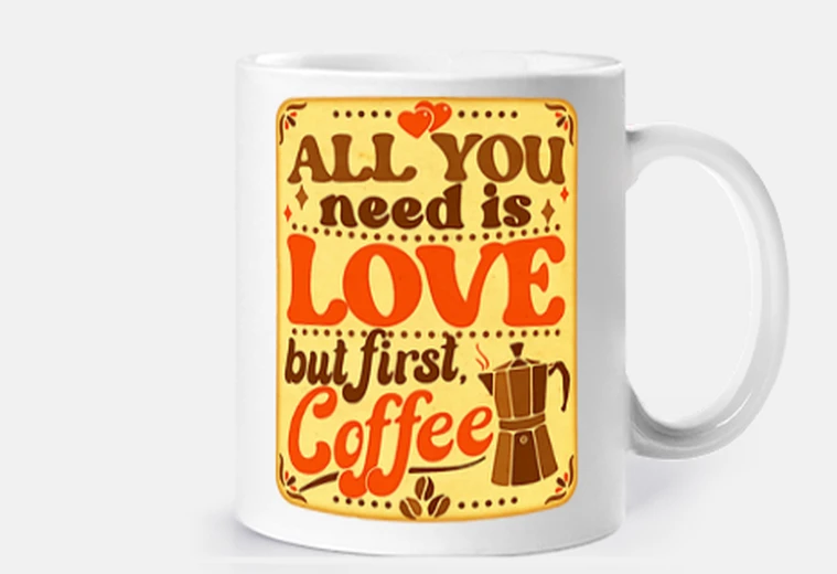 Mug all tu as besoin c39est love mais d39ab
