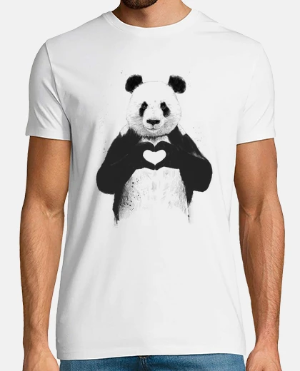 Tee-shirt all vous avez besoin est amour