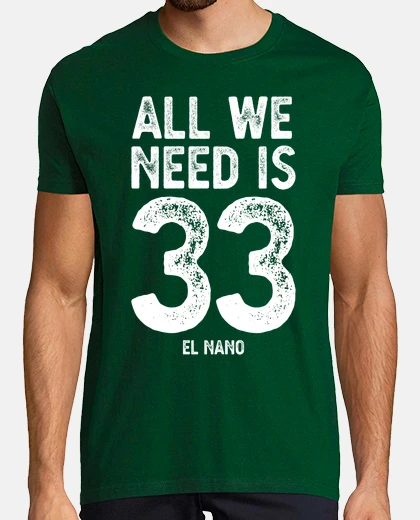 Camiseta ALL WE NEED IS 33 F1