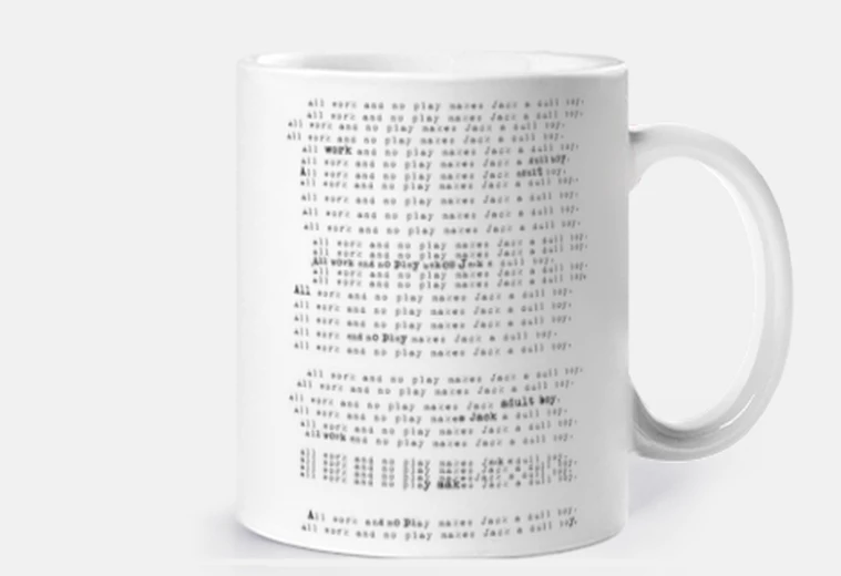 Mug all work and aucun jeu ne rend Jack un 