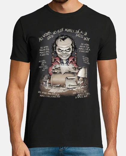 T-shirt all work e niente gioco