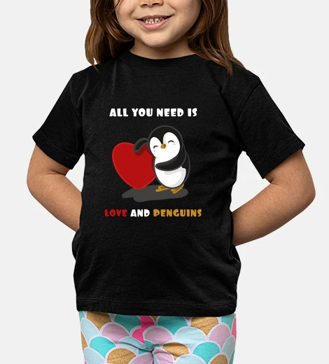Kids All you need is love and penguins