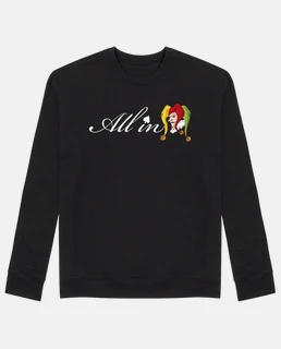 all in logo sweatshirt