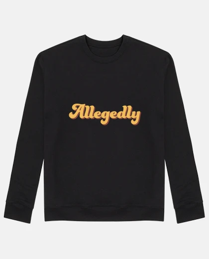 Hoodie allegedly