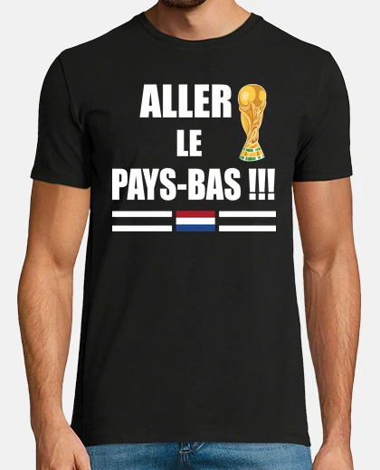 Tee-shirt Aller le pays-bas t-shirt supporter