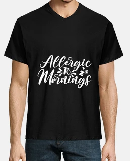 allergique aux matins