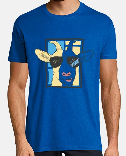 T-shirt allevatore di capra fresca con porta oc