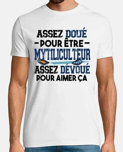 T-shirt allevatore di cozze professione di allevamento di cozze