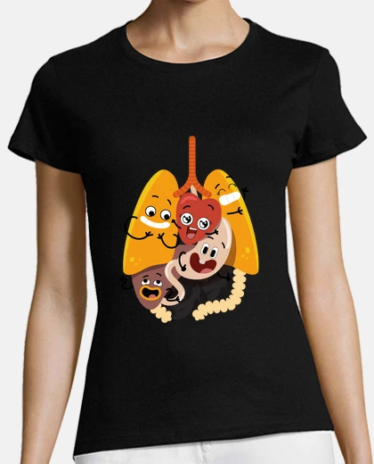 T-shirt all'interno del corpo