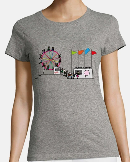 Tee-shirt allons à la grand roue