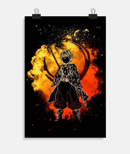 Póster alma del cazador dorado