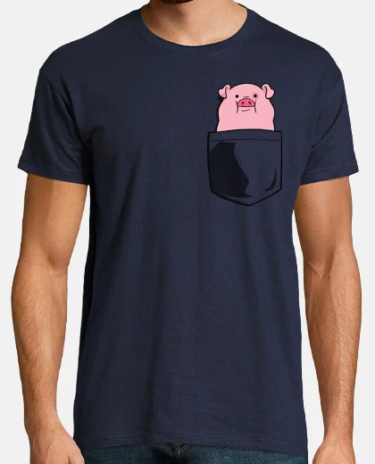 Playera alma gemela bolsillo