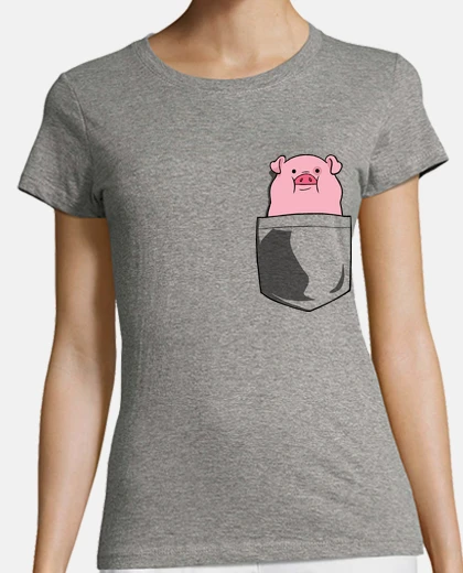 Playera alma gemela bolsillo