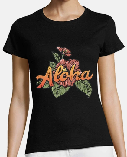 Playera aloha  hawaii