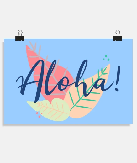 Poster Aloha
