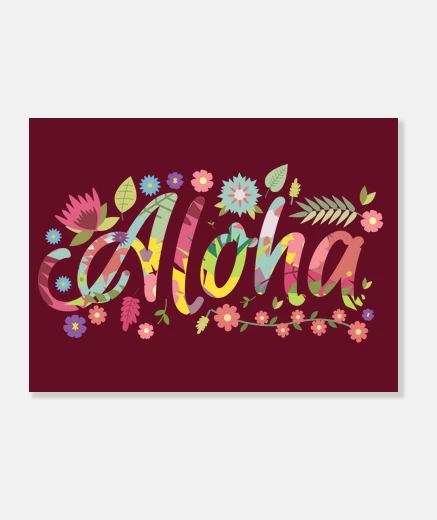 Wall aloha