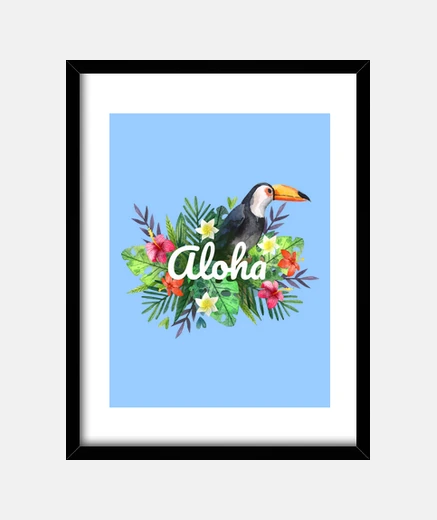 Cadre aloha