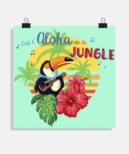 Poster aloha dalla giungla