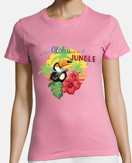 Tee-shirt Aloha de la jungle