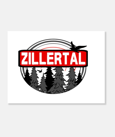 Tableau Alpes de Zillertal Autriche