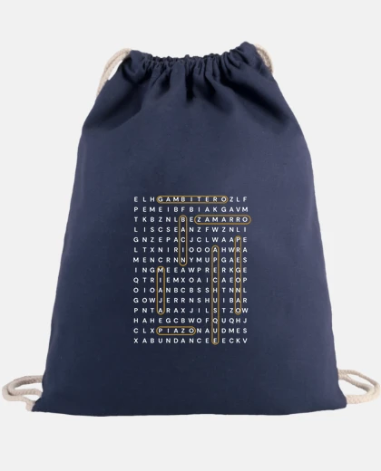 Bag alphabet soup manchega white