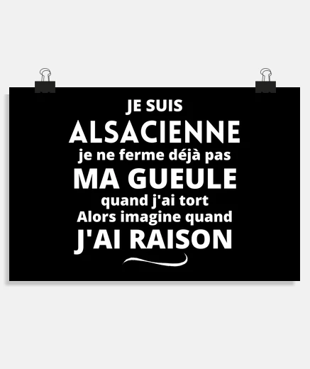 Poster ALSACE