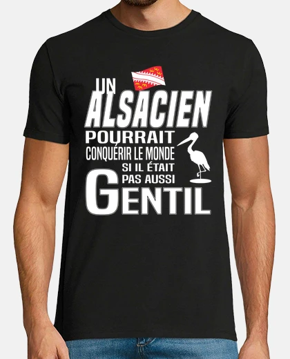 Tee-shirt alsacien cadeau