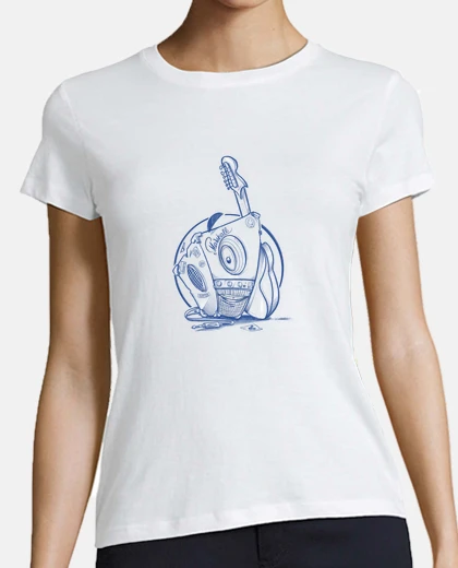 Camiseta altavoz mujer