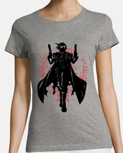 Playera alucard carmesí