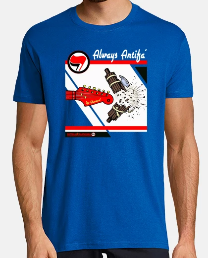 T-shirt Always antifa