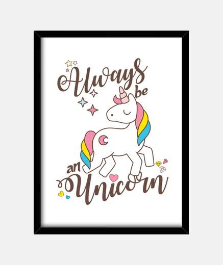 Quadro always essere un unicorno