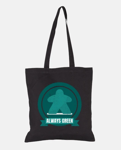 Bag Always Green Meeple Design
