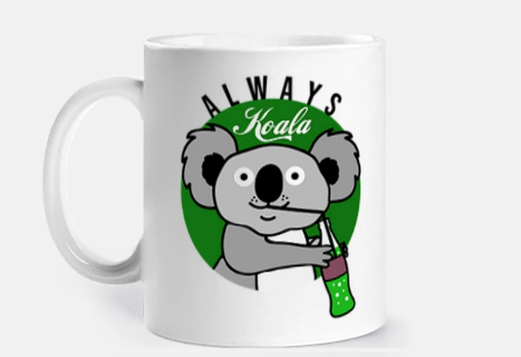 Cup always koala